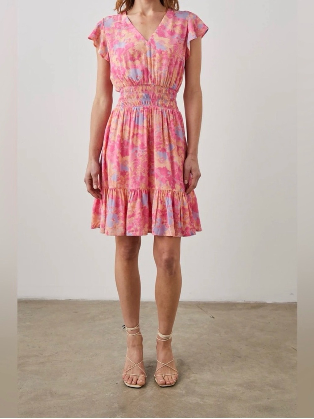 Rails Tara pink flower pattern Dress in Passion Flower size medium - Picture 4 of 11